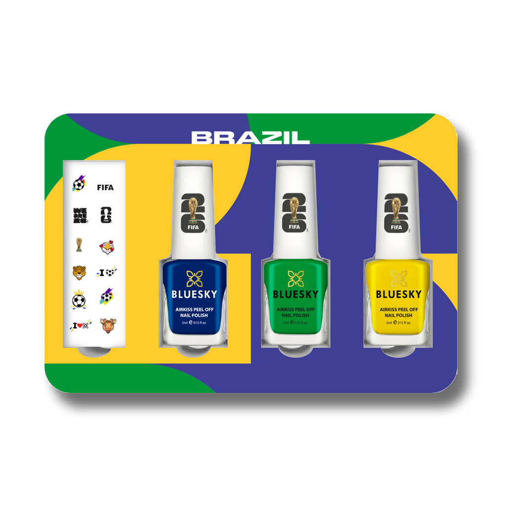 FIFA World Cup 2026™ Collectible Nail Polish Box Set - Brazil | Limited Edition