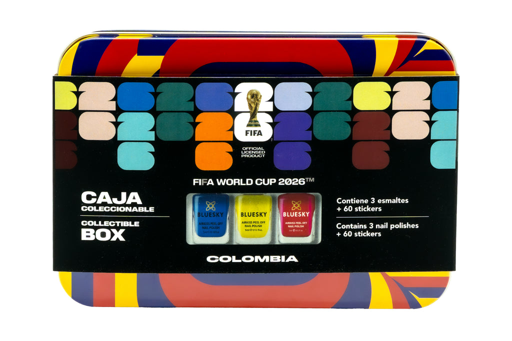 FIFA World Cup 2026™ Collectible Nail Polish Box Set - Colombia | Limited Edition