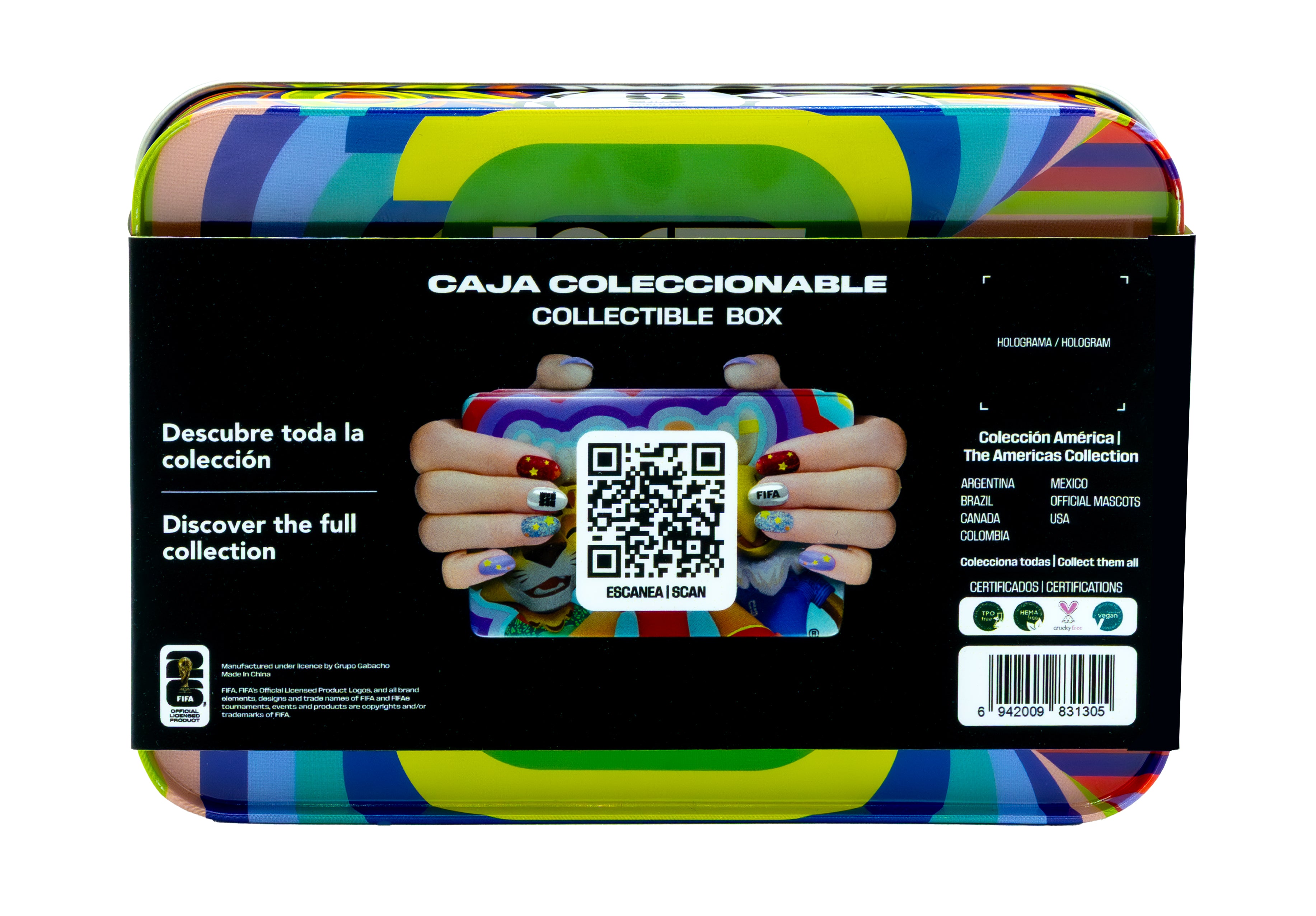 FIFA World Cup 2026™ Collectible Nail Polish Box Set - Mascots | Limited Edition