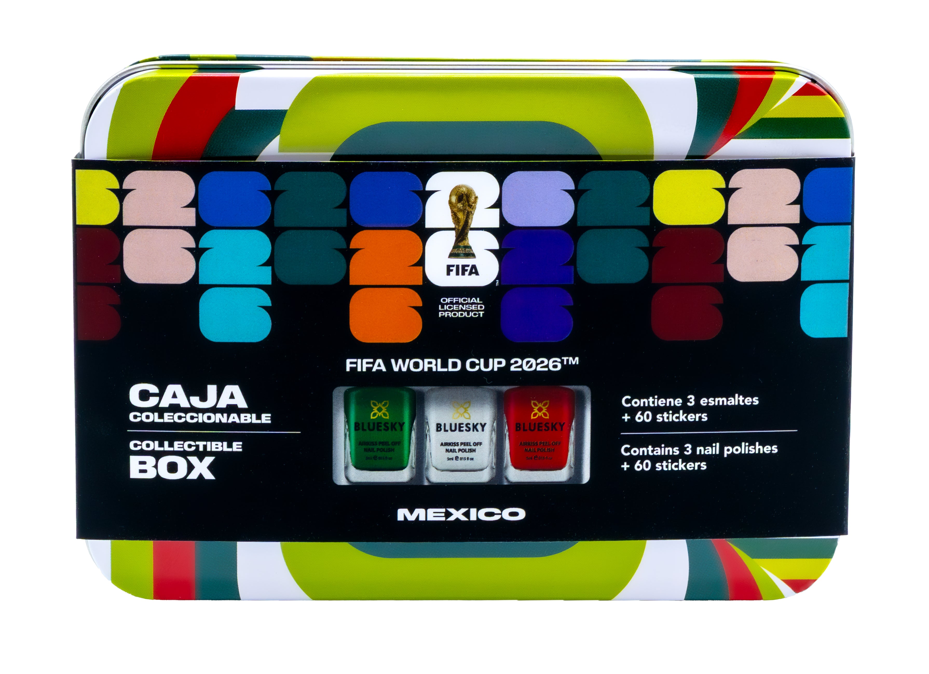 FIFA World Cup 2026™ Collectible Nail Polish Box Set - Mexico | Limited Edition