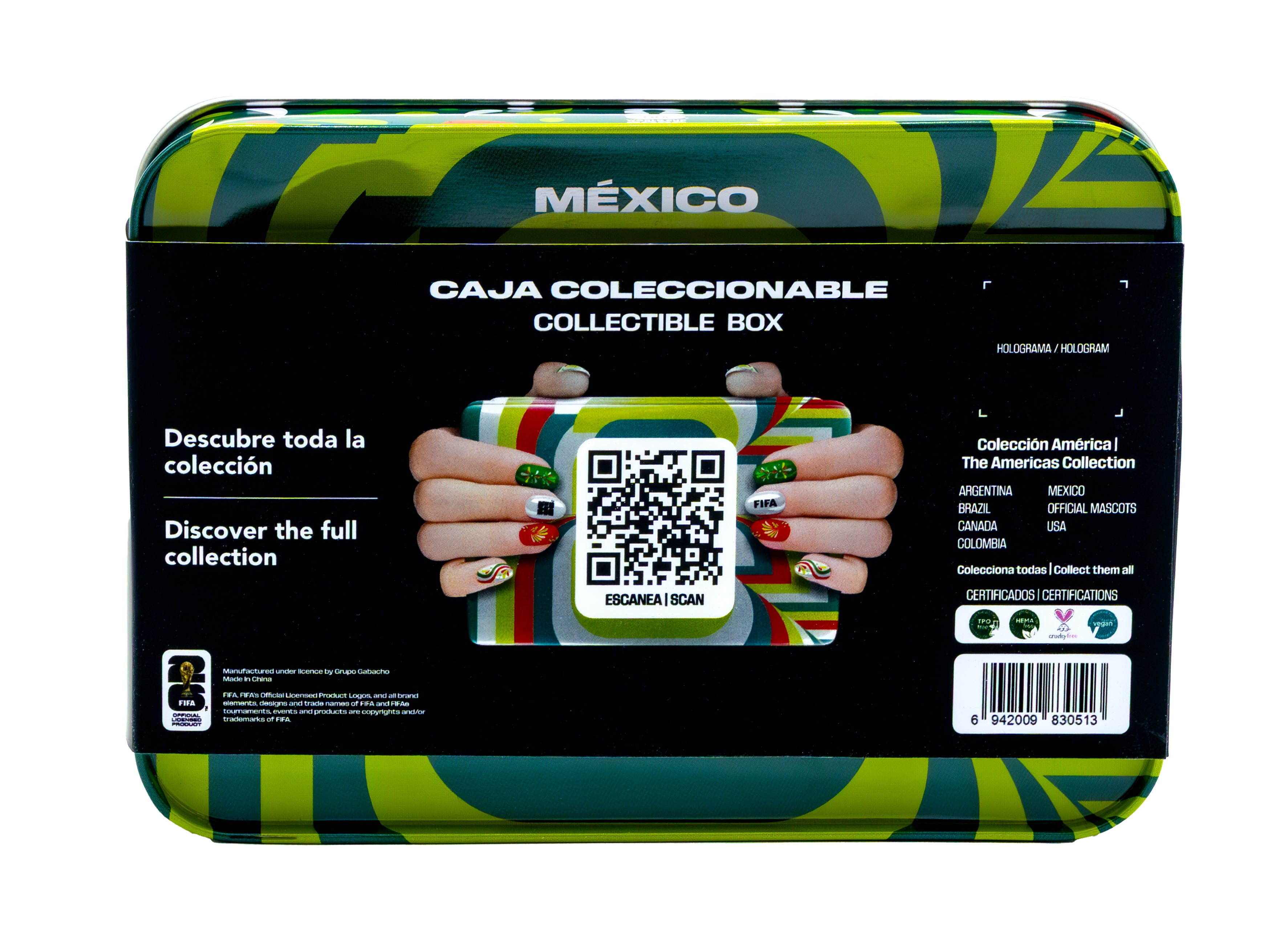 FIFA World Cup 2026™ Collectible Nail Polish Box Set - Mexico | Limited Edition