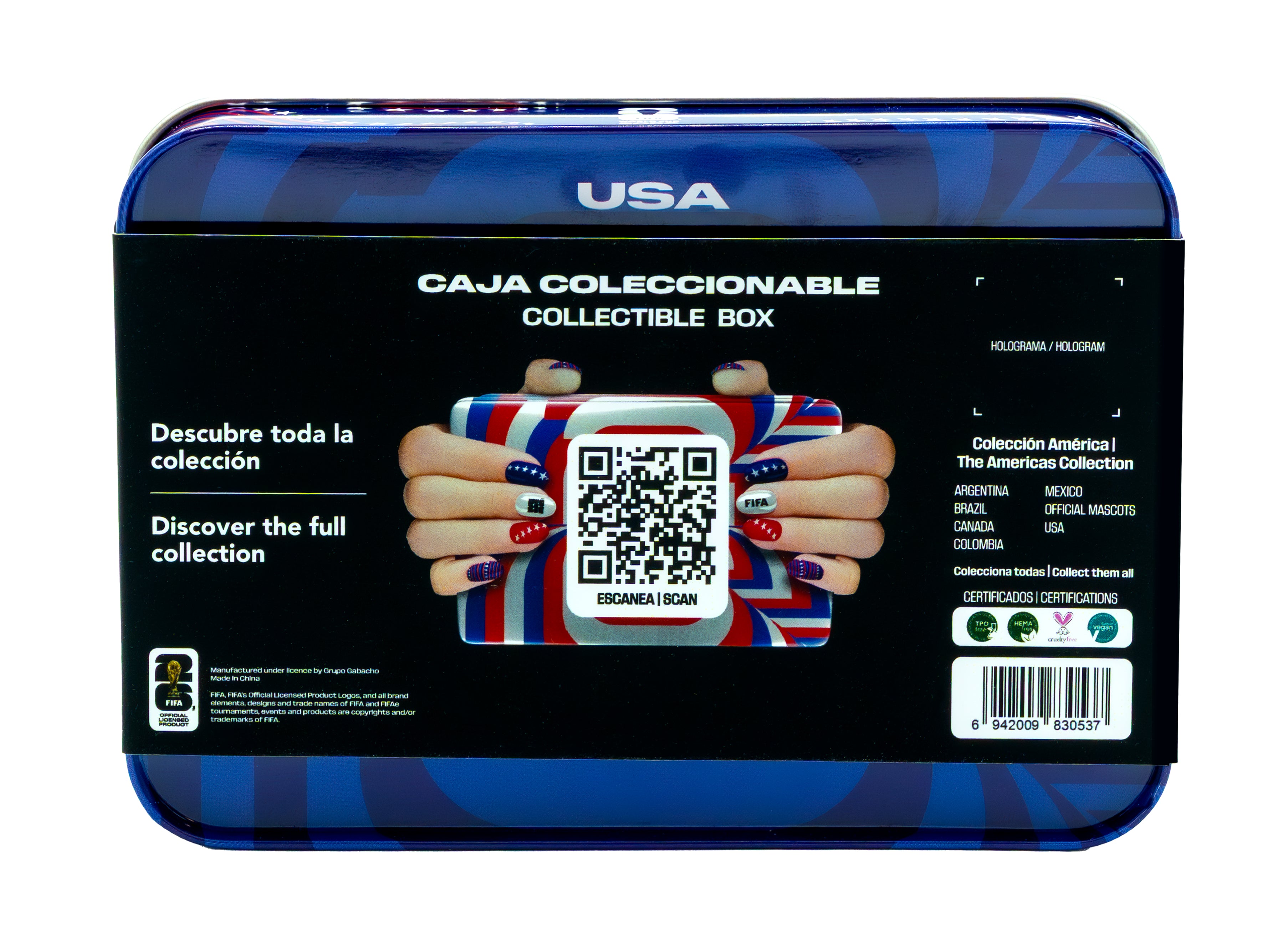 FIFA World Cup 2026™ Collectible Nail Polish Box Set - USA | Limited Edition