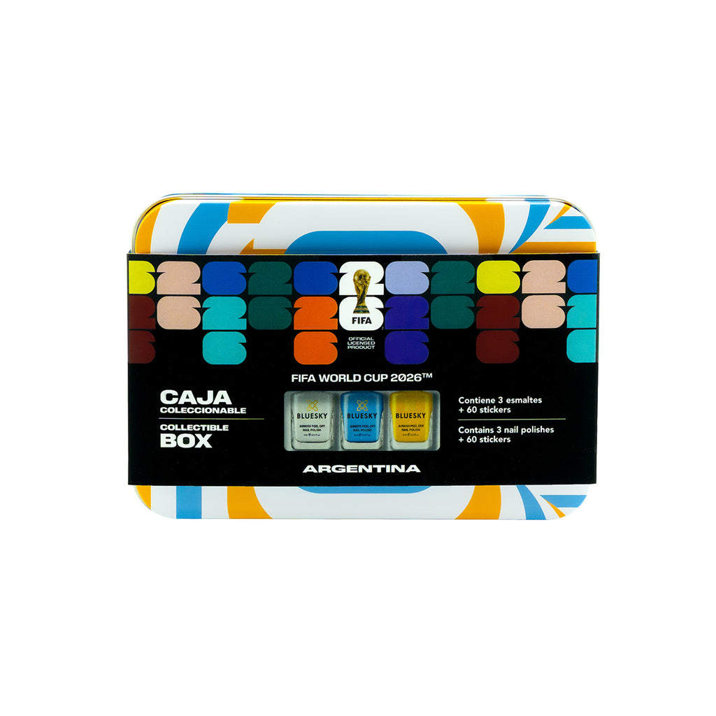 FIFA World Cup 2026™ Collectible Nail Polish Box Set - Argentina | Limited Edition