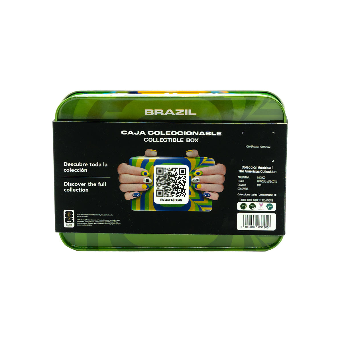 FIFA World Cup 2026™ Collectible Nail Polish Box Set - Brazil | Limited Edition