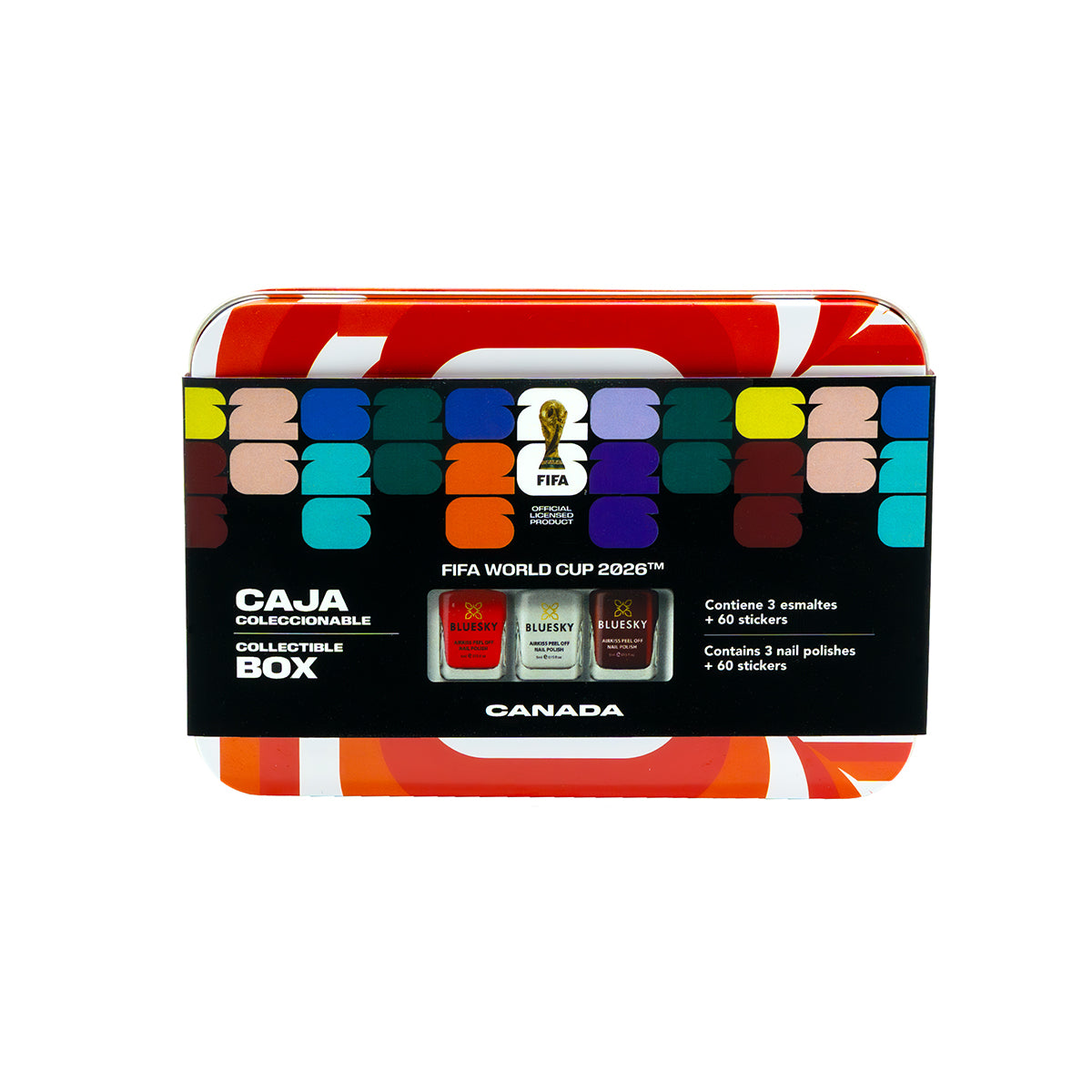 FIFA World Cup 2026™ Collectible Nail Polish Box Set - Canada | Limited Edition