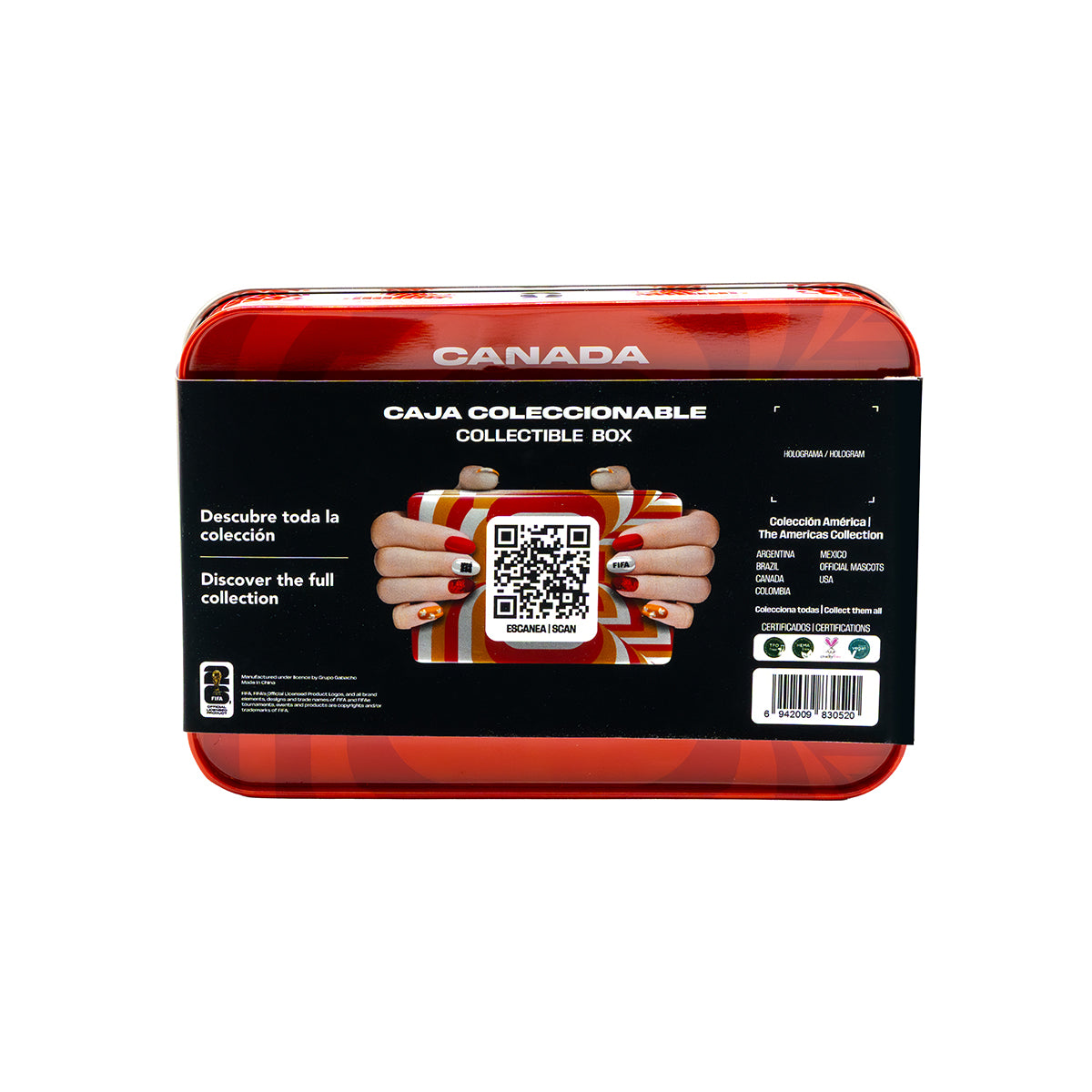 FIFA World Cup 2026™ Collectible Nail Polish Box Set - Canada | Limited Edition