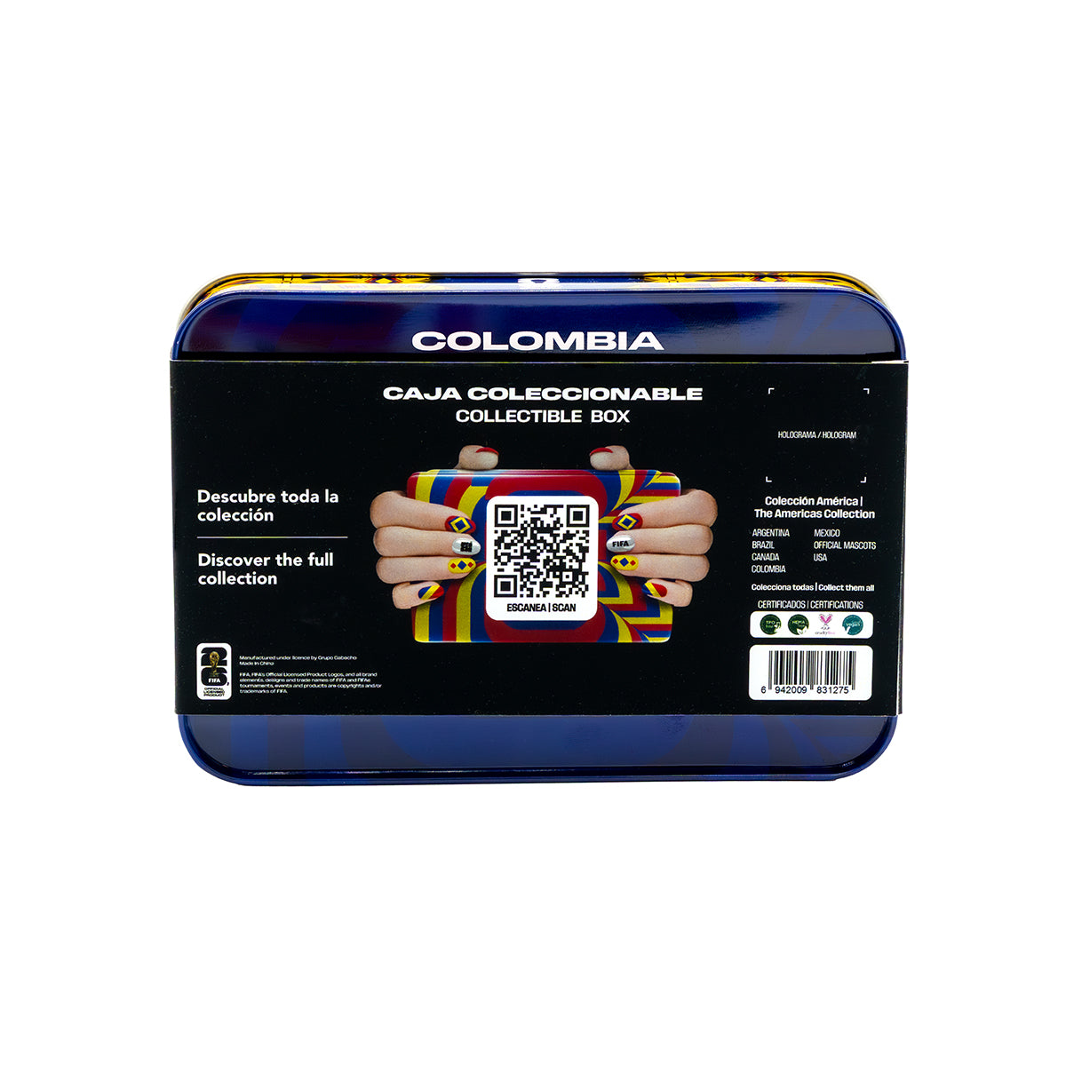 FIFA World Cup 2026™ Collectible Nail Polish Box Set - Colombia | Limited Edition