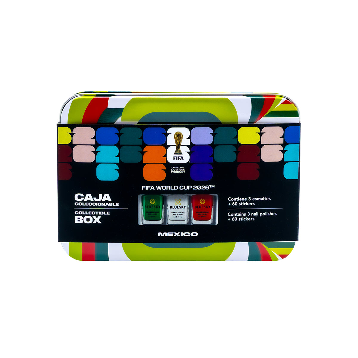 FIFA World Cup 2026™ Collectible Nail Polish Box Set - Mexico | Limited Edition