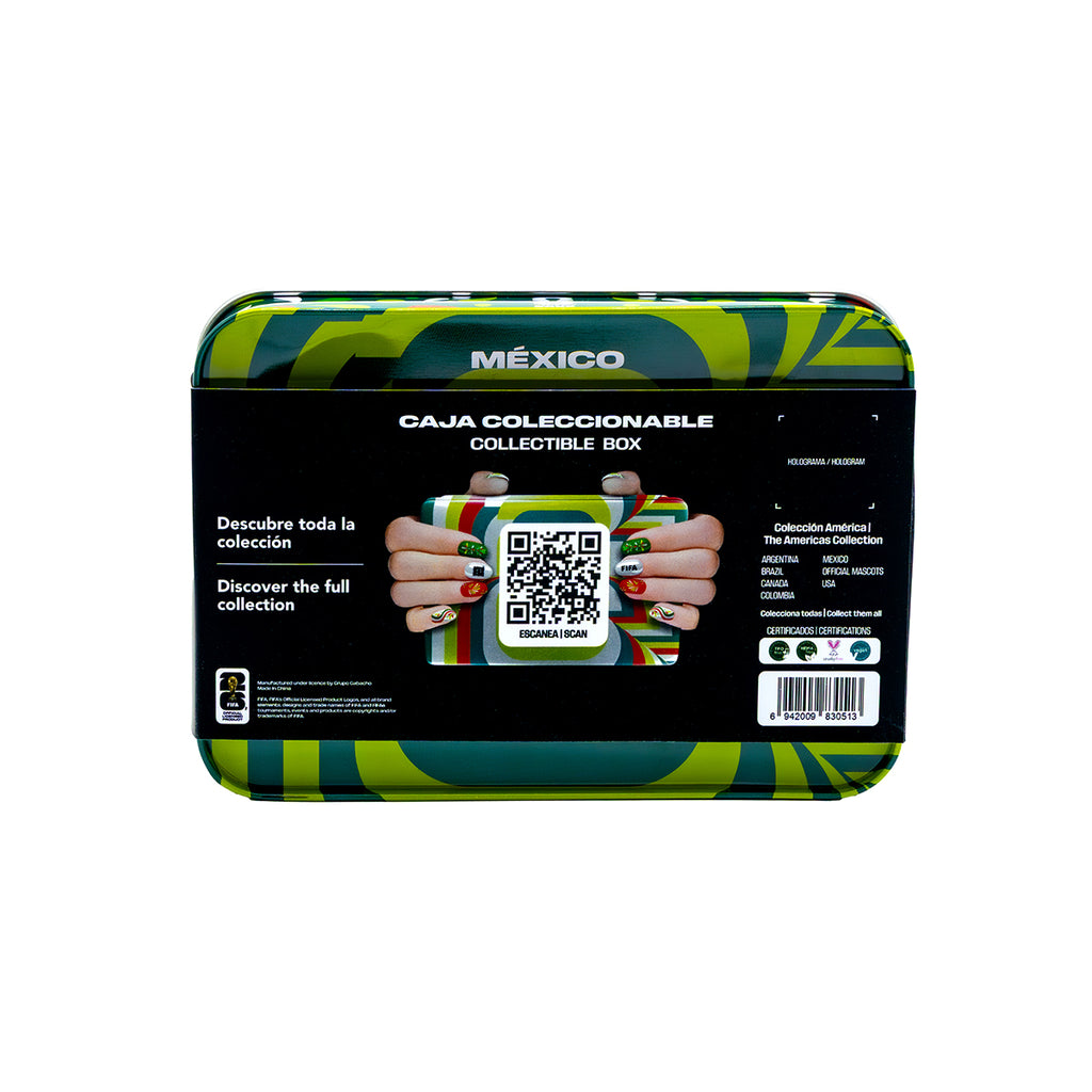 FIFA World Cup 2026™ Collectible Nail Polish Box Set - Mexico | Limited Edition