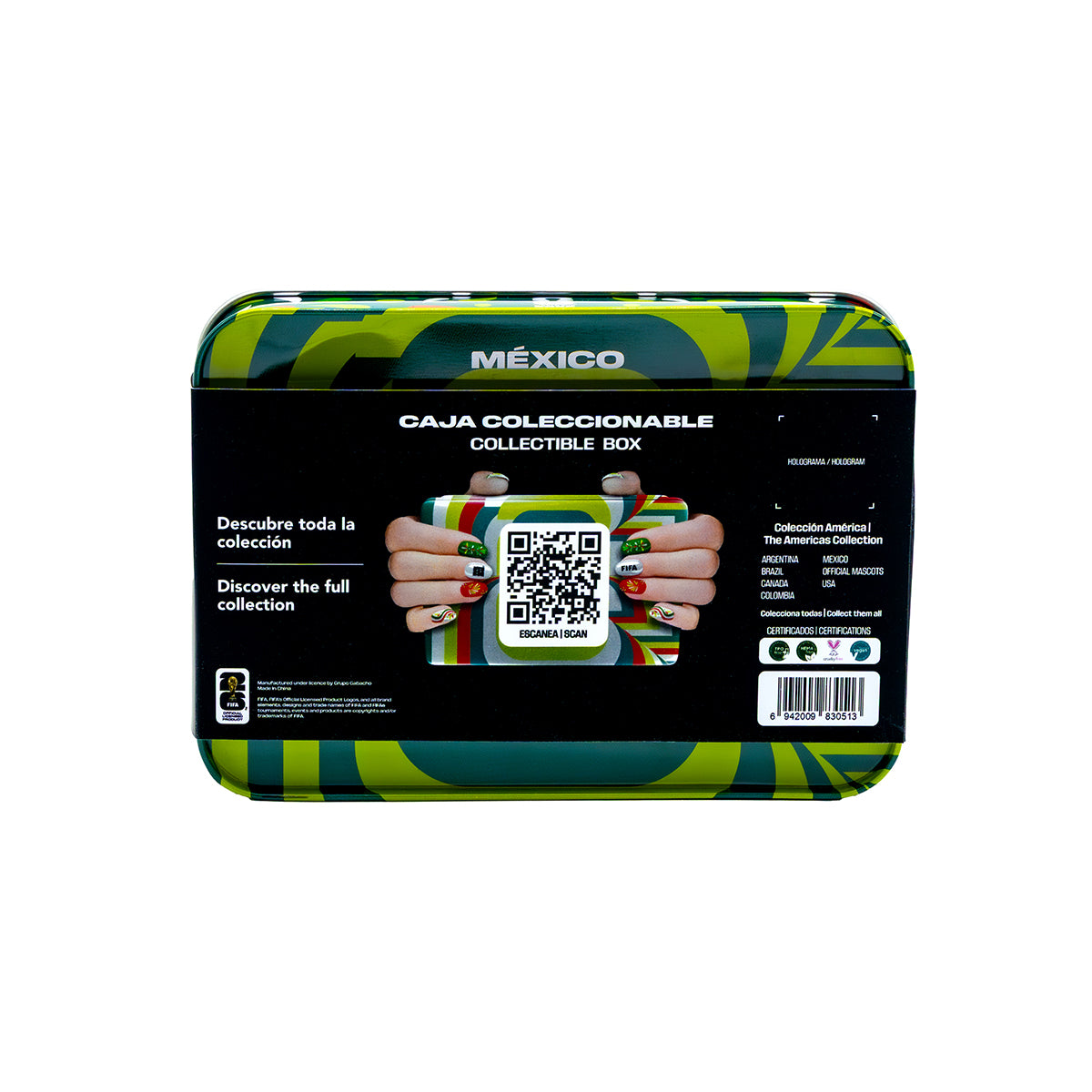 FIFA World Cup 2026™ Collectible Nail Polish Box Set - Mexico | Limited Edition