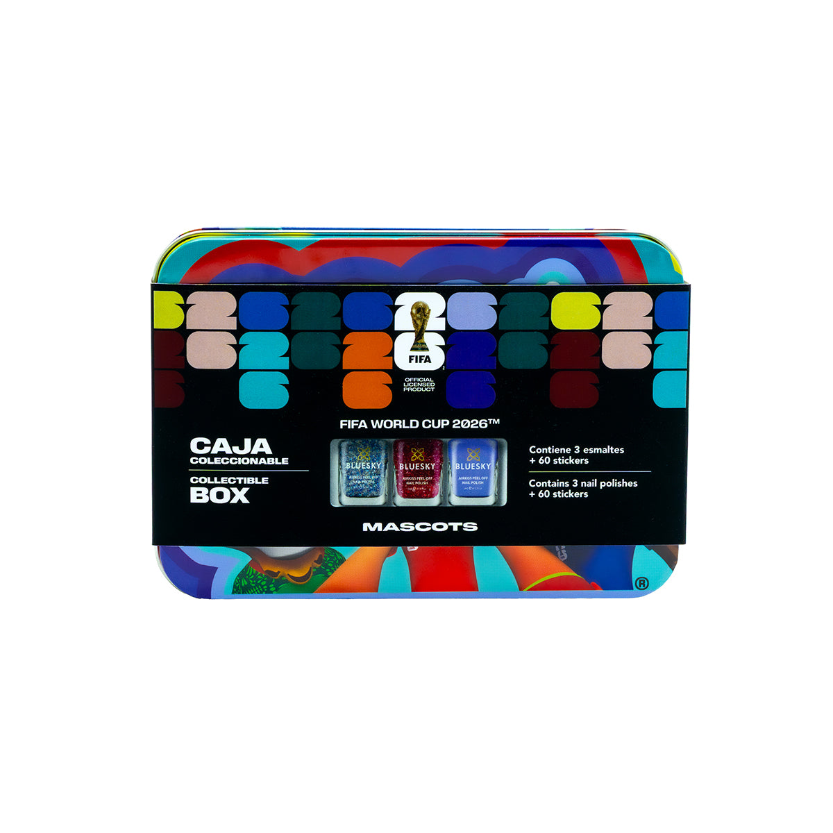 FIFA World Cup 2026™ Collectible Nail Polish Box Set - Mascots | Limited Edition