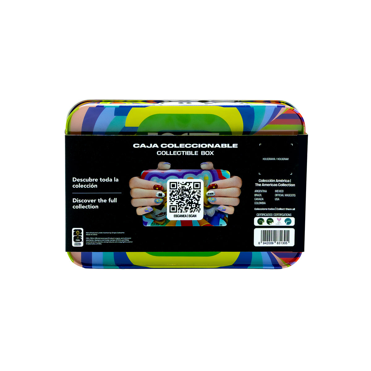 FIFA World Cup 2026™ Collectible Nail Polish Box Set - Mascots | Limited Edition