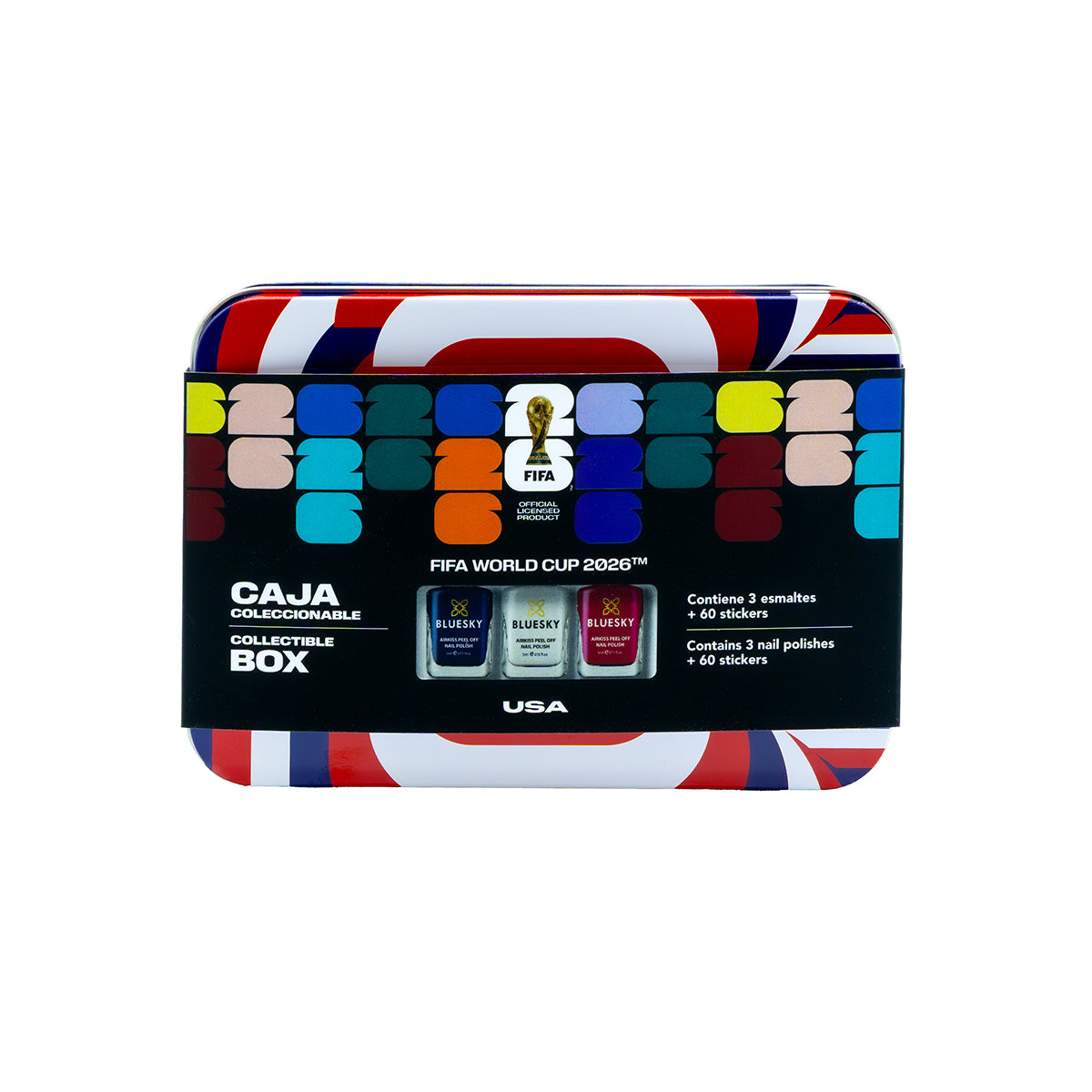FIFA World Cup 2026™ Collectible Nail Polish Box Set - USA | Limited Edition