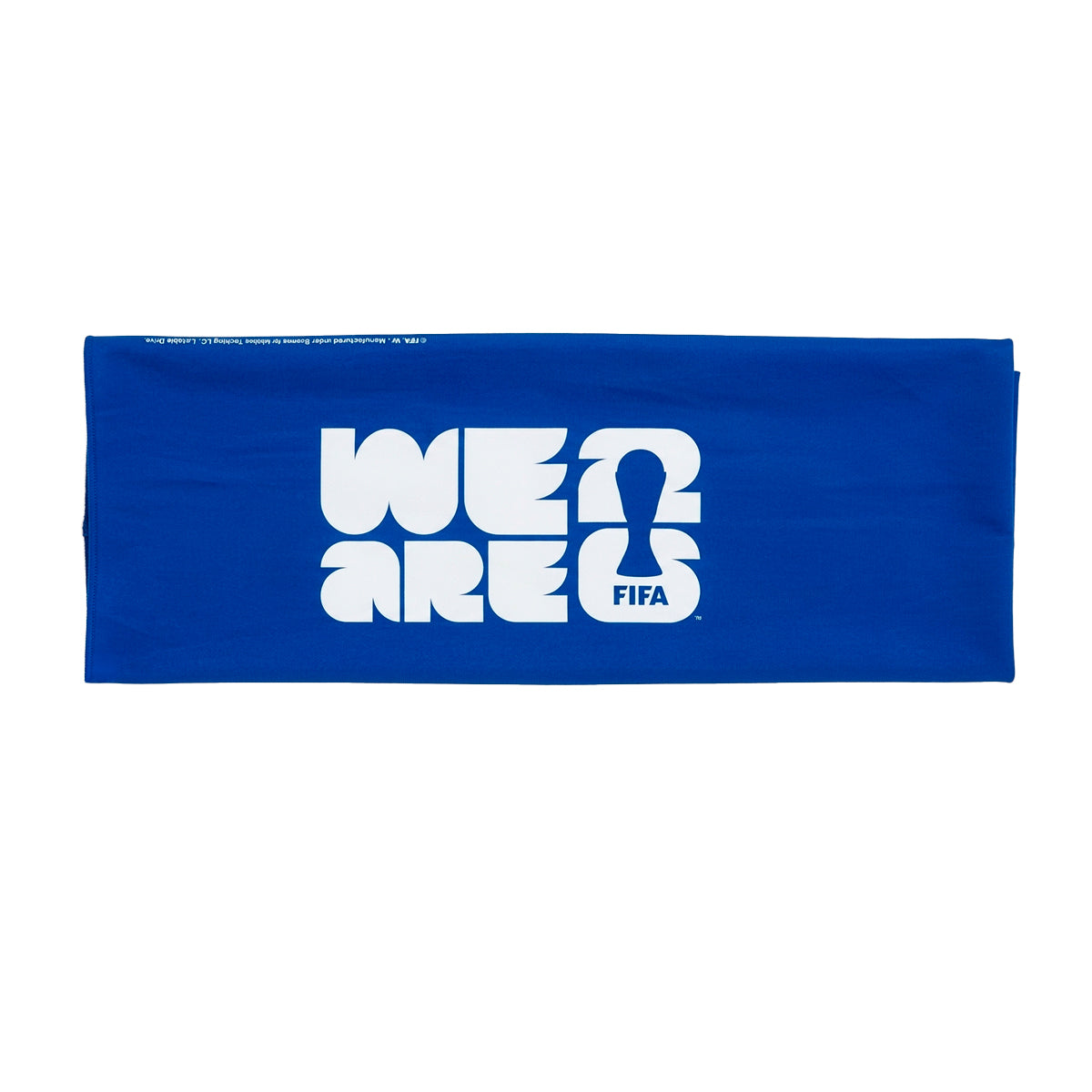 FIFA World Cup 2026™ Official Licensed Headband | Blue Spandex Stretch Band | One Size Fits Most