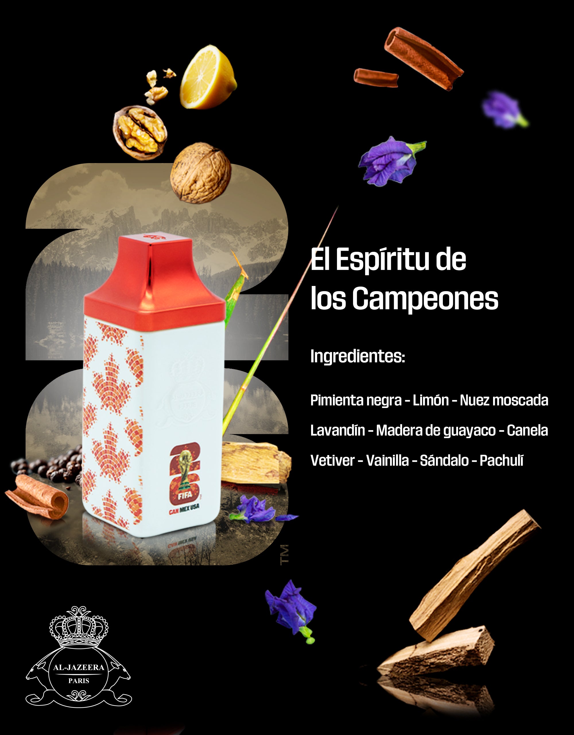 FIFA World Cup 2026™ Official Canada Edition Fragrance | Eau de Parfum Unisex 100 ml | Limited Edition
