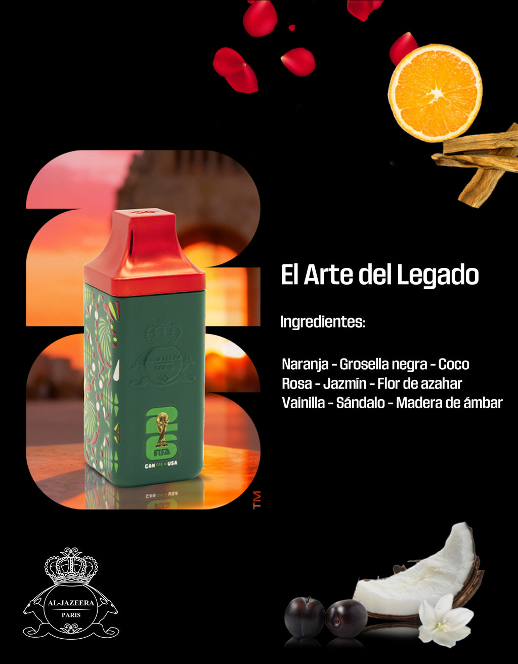 FIFA World Cup 2026™ Official Mexico Edition Fragrance | Eau de Parfum Unisex 100 ml | Limited Edition
