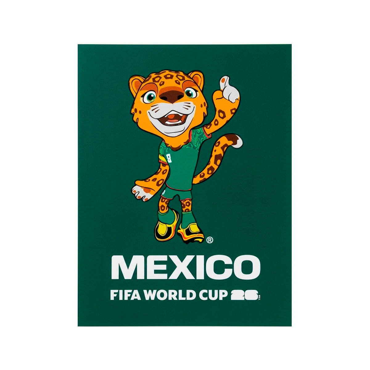 FIFA World Cup 2026™ Official Licensed Cape | Kids | Mexico | Zayu | Mascot | 70 x 90 cm