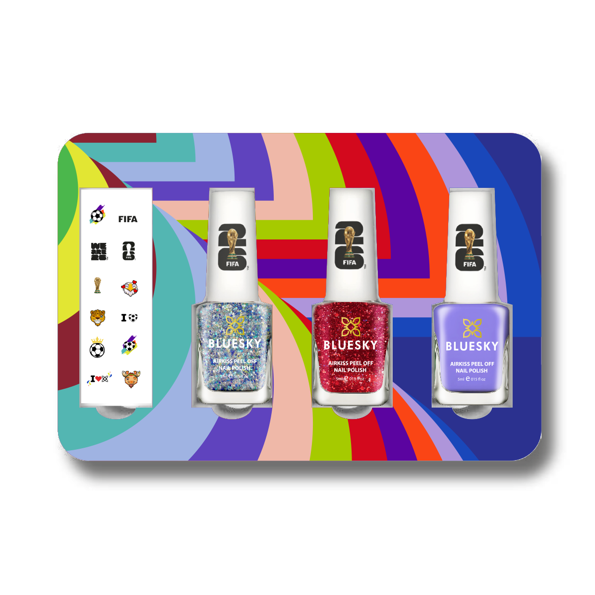 FIFA World Cup 2026™ Collectible Nail Polish Box Set - Mascots | Limited Edition