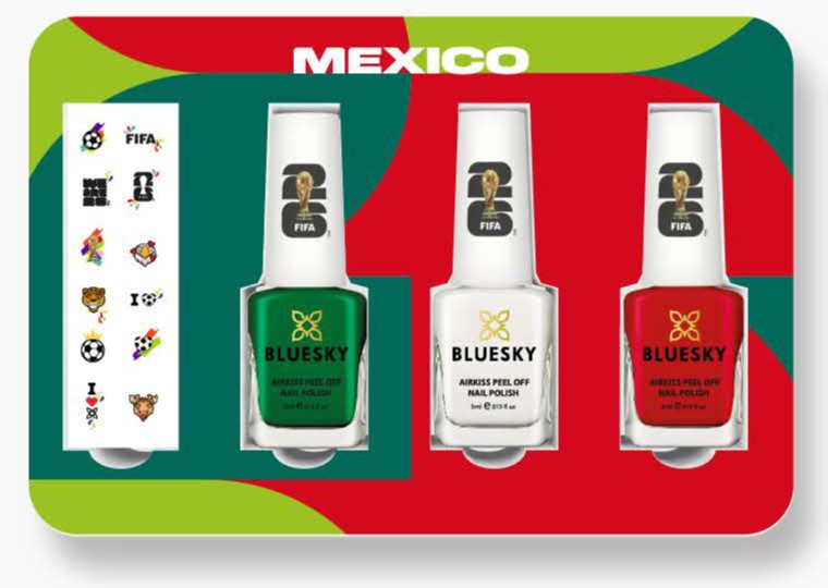 FIFA World Cup 2026™ Collectible Nail Polish Box Set - Mexico | Limited Edition