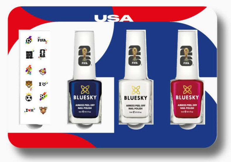 FIFA World Cup 2026™ Collectible Nail Polish Box Set - USA | Limited Edition