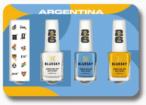 FIFA World Cup 2026™ Collectible Nail Polish Box Set - Argentina | Limited Edition