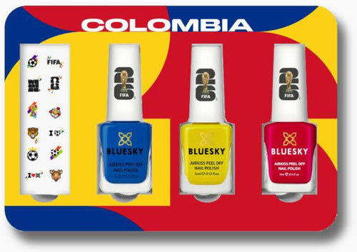 FIFA World Cup 2026™ Collectible Nail Polish Box Set - Colombia | Limited Edition