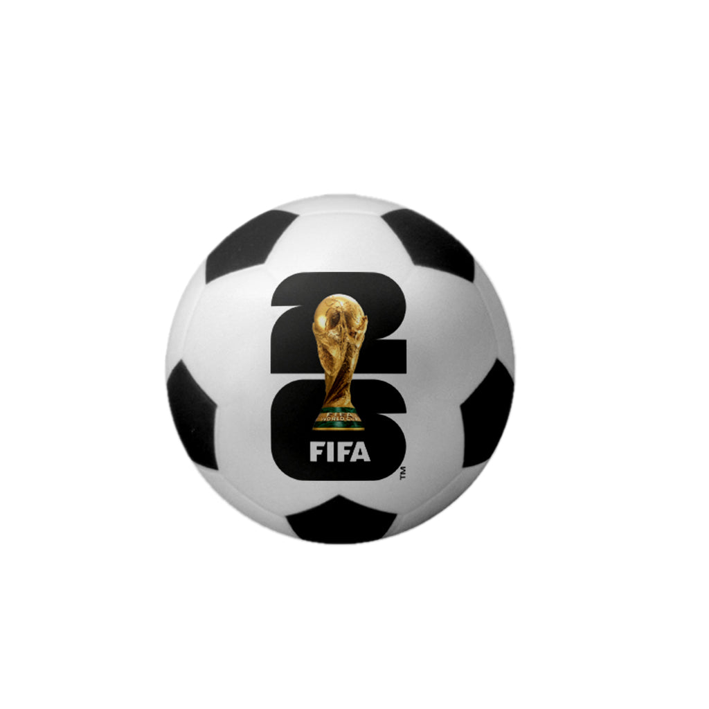 FIFA World Cup 2026™ Official Licensed Stress Ball | Mini Soccer Stress Ball with Trophy & Logo | 6.3 cm