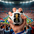 FIFA World Cup 2026™ Official Licensed Stress Ball | Mini Soccer Stress Ball with Trophy & Logo | 6.3 cm