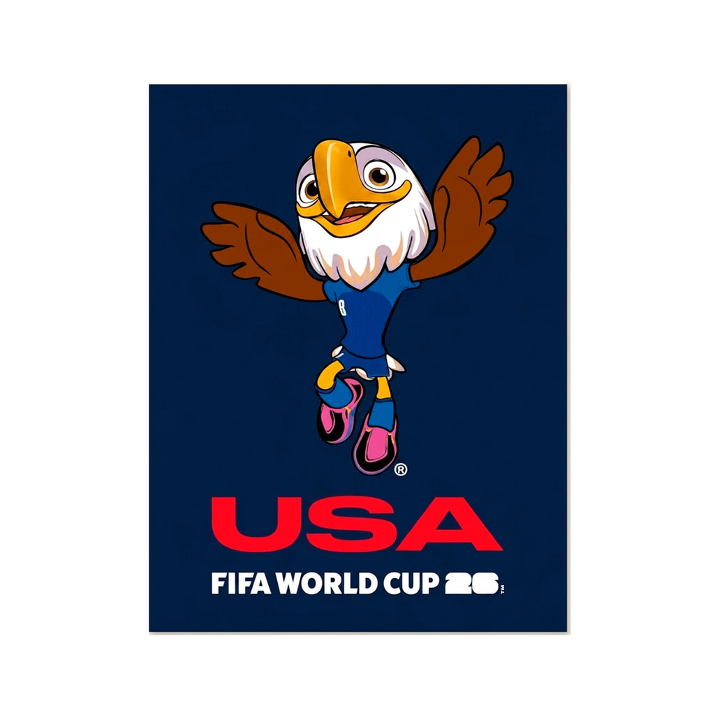 FIFA World Cup 2026™ Official Licensed Cape | Kids | USA | Clutch Mascot | 70 x 90 cm