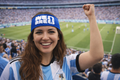 FIFA World Cup 2026™ Official Licensed Headband | Blue Spandex Stretch Band | One Size Fits Most